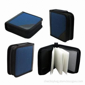 40-pocket CD Wallet, Measures 5.6x15.6x4.7cm